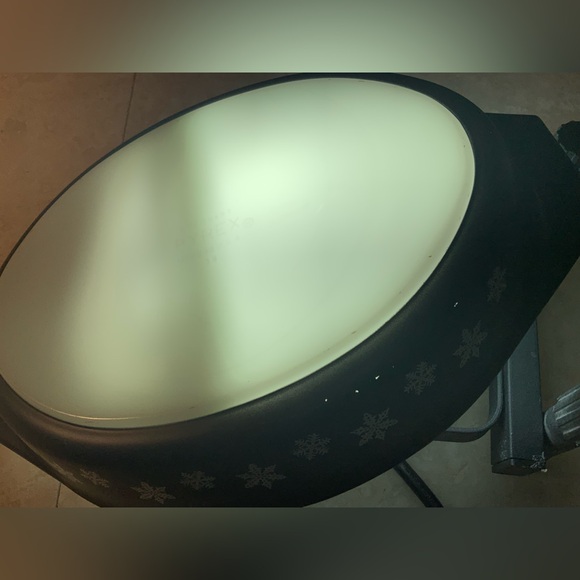 Vintage Pyrex ‘Snowflake’ pattern black #043 2 piece divided casserole set - Picture 12 of 13